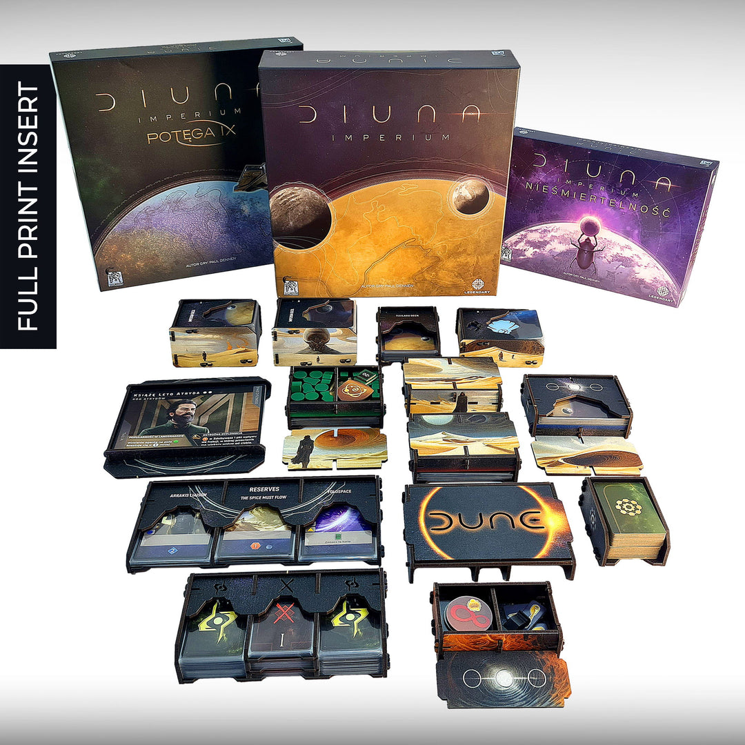 Insert for Dune: Imperium + expansions Colorful (e-Raptor)