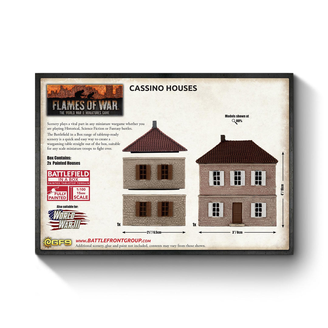 Flames of War: Cassino Houses (BB194)
