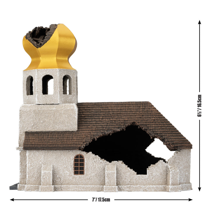 Battlefield in a Box: Ruined Rural Church (BB203)