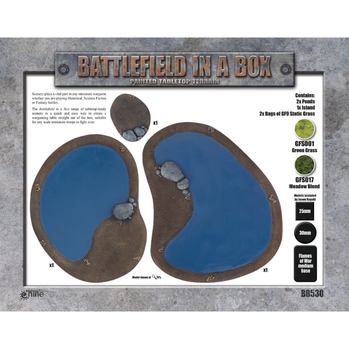 Battlefield in a Box: Ponds (BB530)