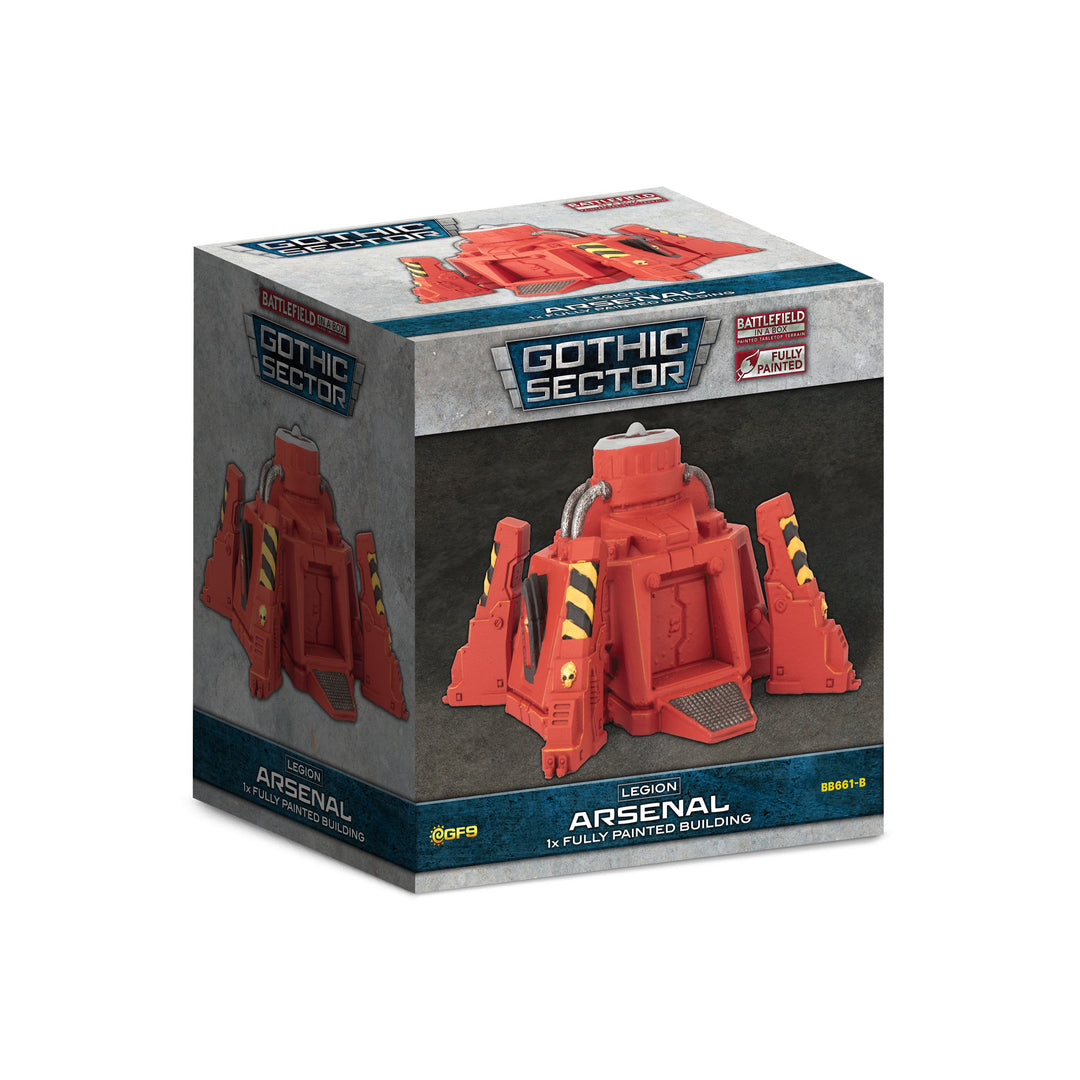 Battlefield in a Box: Gothic Sector - Legion Arsenal (Red) (BB661-B)