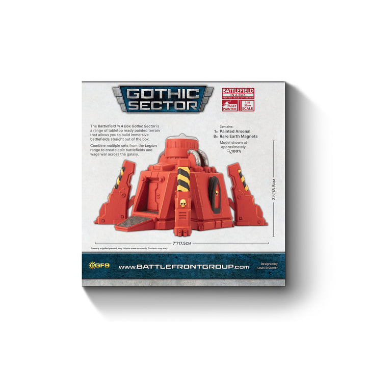 Battlefield in a Box: Gothic Sector - Legion Arsenal (Red) (BB661-B)