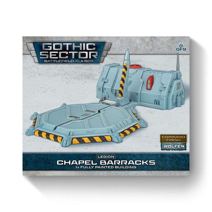 Battlefield in a Box: Gothic Sector - Legion Chapel Barracks Alternate Paint Scheme (x1) (B664-A)