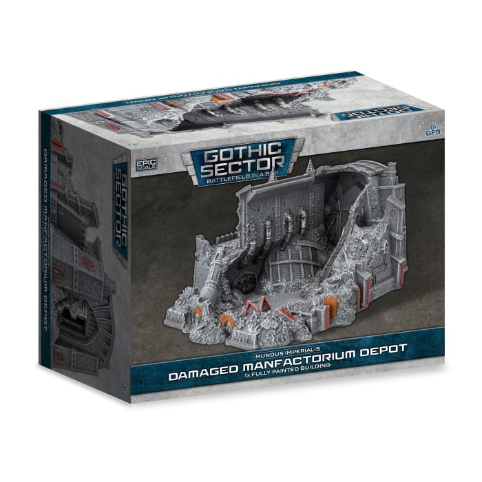 Battlefield in a Box: Mundus Imperialis - Manufactorium Depot (Damaged) (BB687)