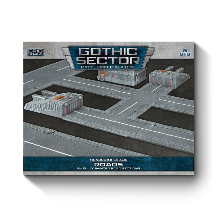 Battlefield in a Box: Mundus Imperialis - Roads (BB699)