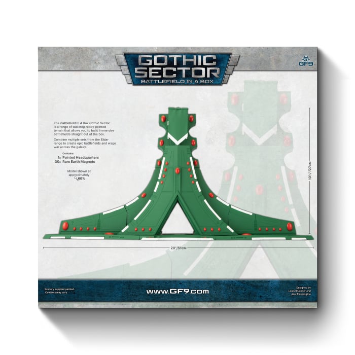 Battlefield in a Box: Gothic Sector - Eldar Headquarters (BB723)