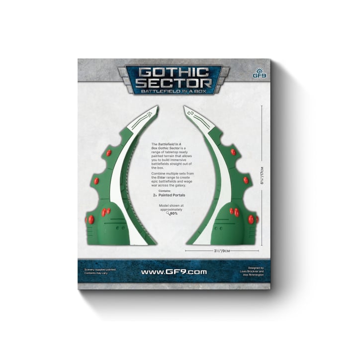 Battlefield in a Box: Gothic Sector - Eldar Portals (BB726)