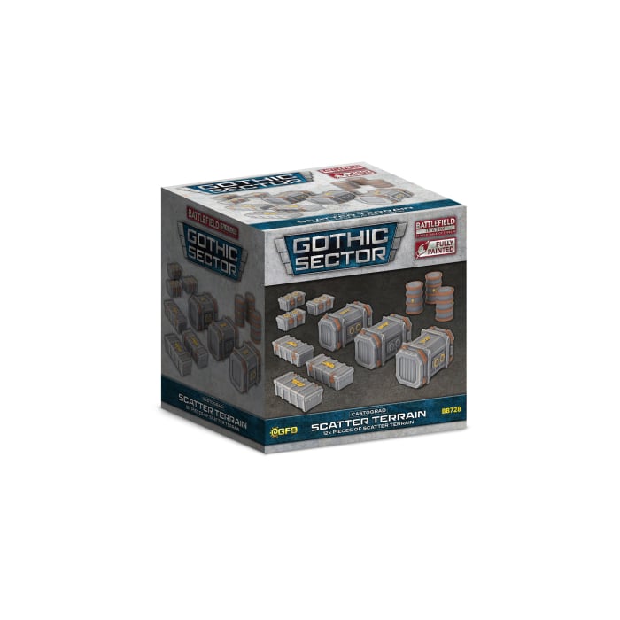 Battlefield in a Box: Gothic Sector - Castograd Scatter Terrain (BB728)