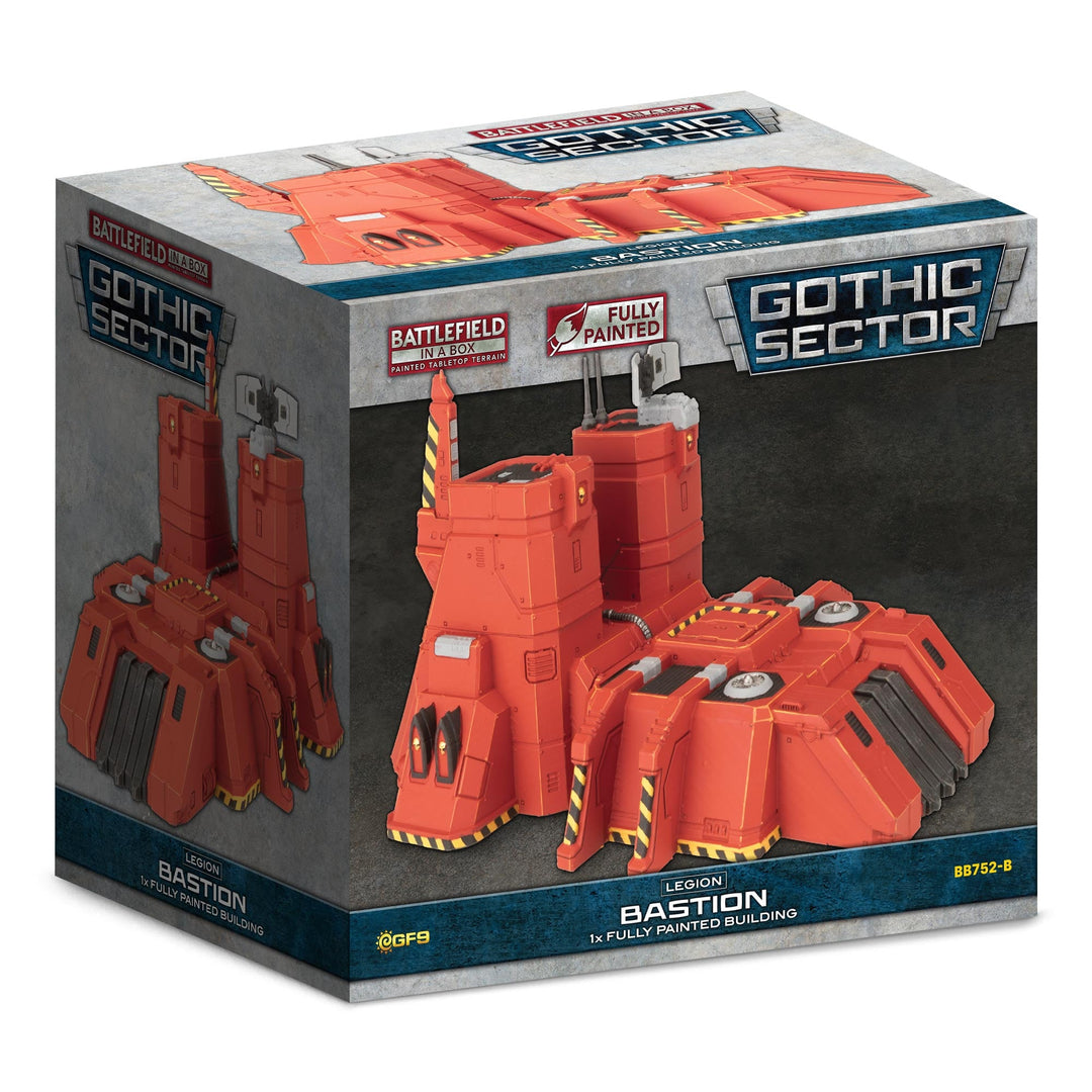 Battlefield in a Box: Gothic Sector - Legion Bastion (Red) (BB752-B)