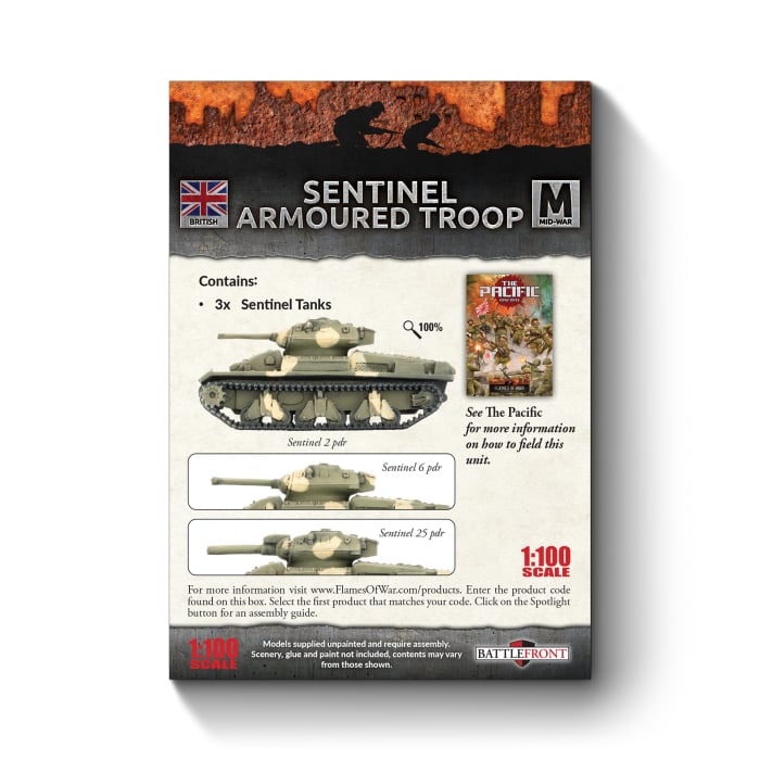 Flames of War: Sentinel Armoured Troop (BBX79)