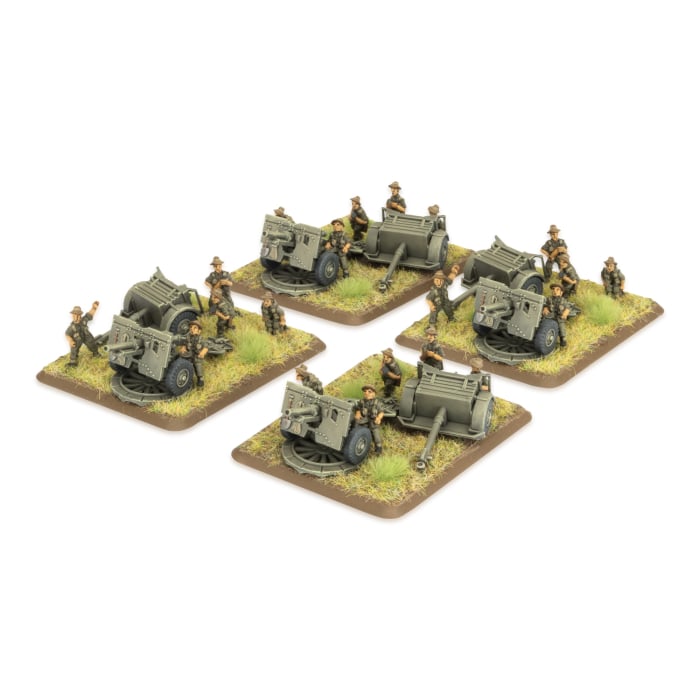 Flames of War: 25 pdr Field Troop (Far East) (BBX81)