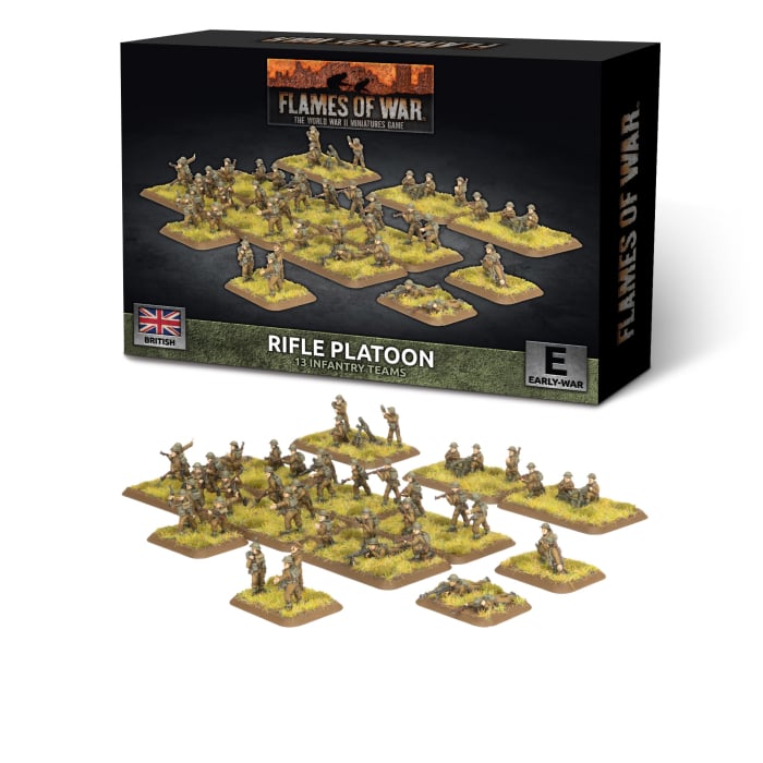 Flames of War: BEF Rifle Platoon (BBX85)