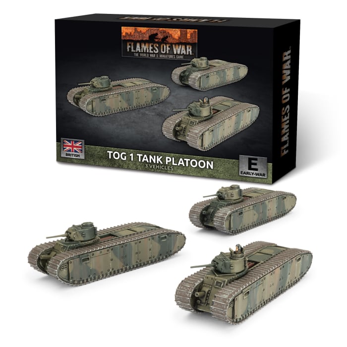 Flames of War: TOG I Tank Platoon (BBX89)