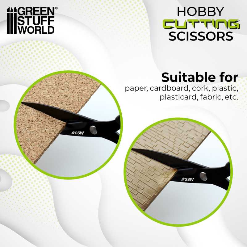 Black hobby cutting scissors (Green Stuff World)