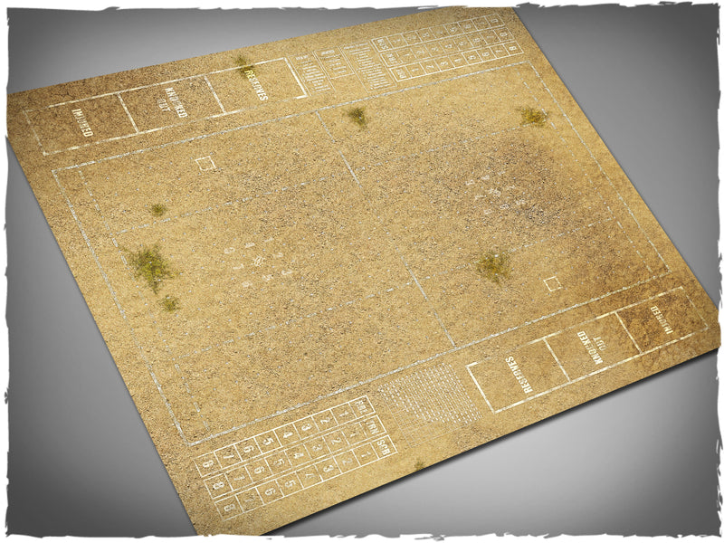 Gaming Mat - Blood Bowl Pitch, Wild West (87x99 cm) (46matBB4m)