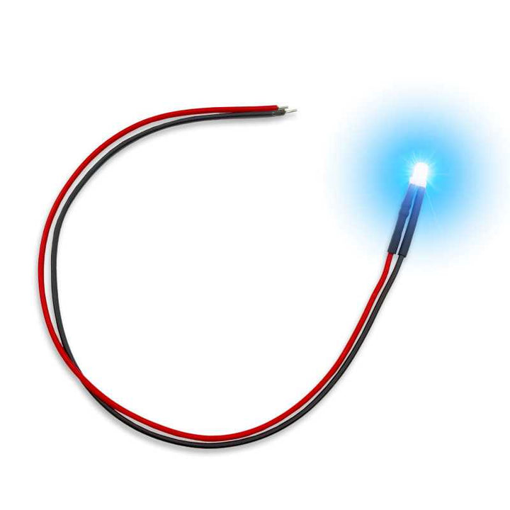 Blue Flickering LED Lights 3mm (Green Stuff World)
