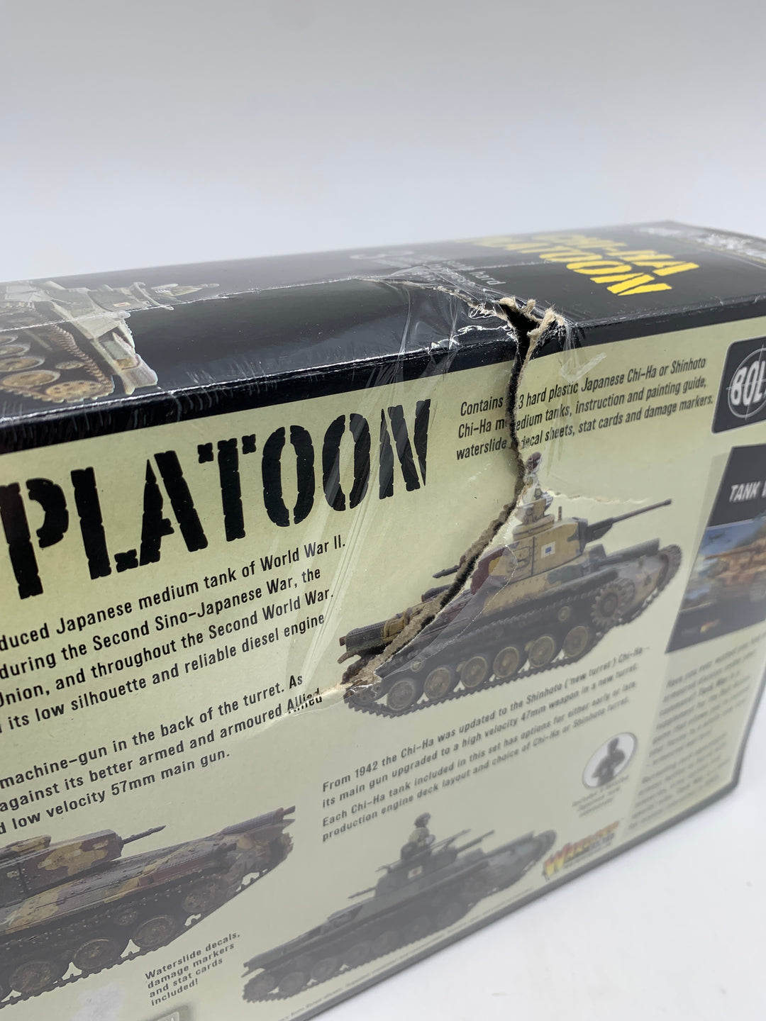 Bolt Action: Chi-Ha Platoon - Transportskadet