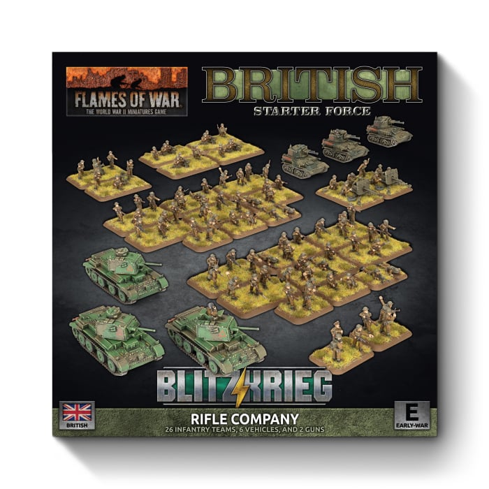 Flames of War: British Rifle Company (BRAB19)