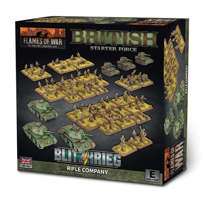 Flames of War: British Rifle Company (BRAB19)