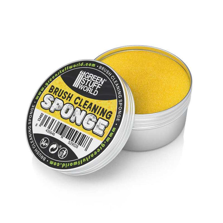 Brush cleaning sponge (Green Stuff World)