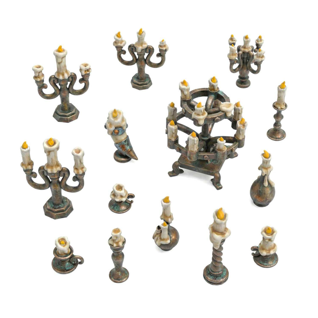 Candle holders 1:48-1:35 (Green Stuff World)