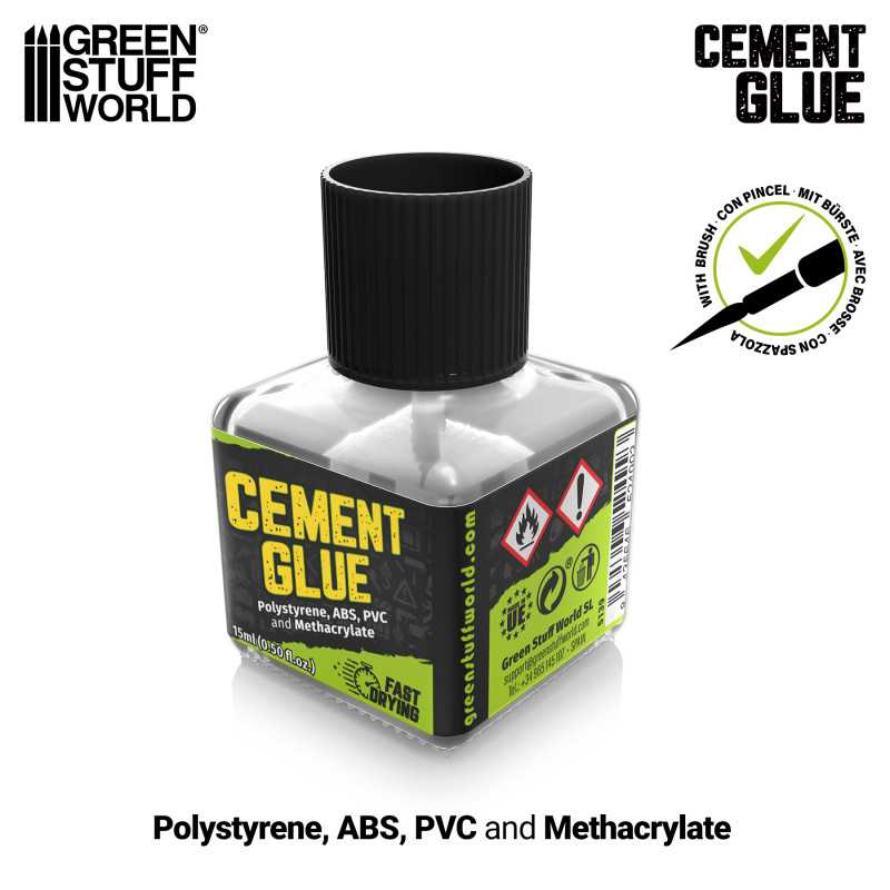 Cement glue for plastics 40ml (Green Stuff World)