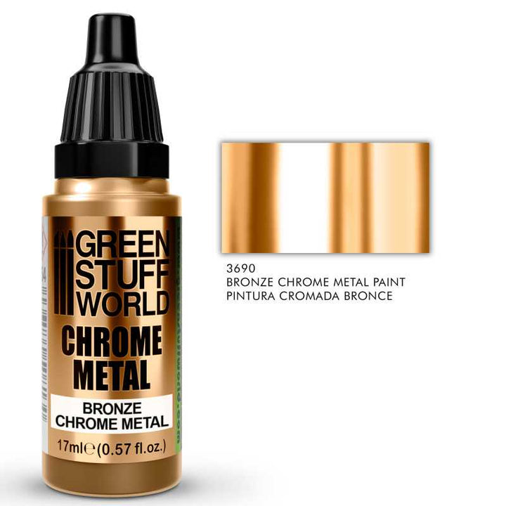 Chrome Paint - BRONZE 17ml (Green Stuff World)