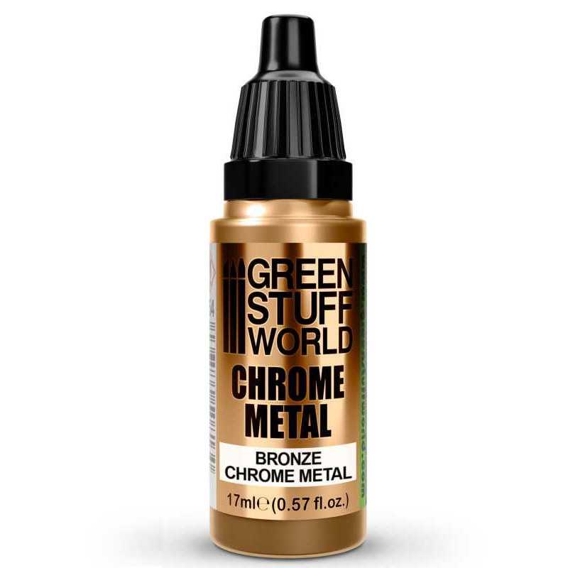 Chrome Paint - BRONZE 17ml (Green Stuff World)