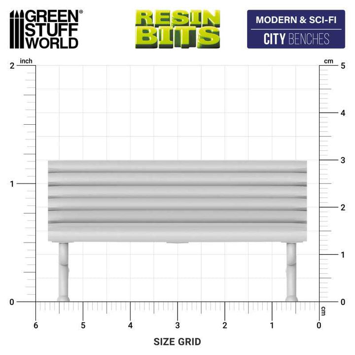 City Benches (Green Stuff World)