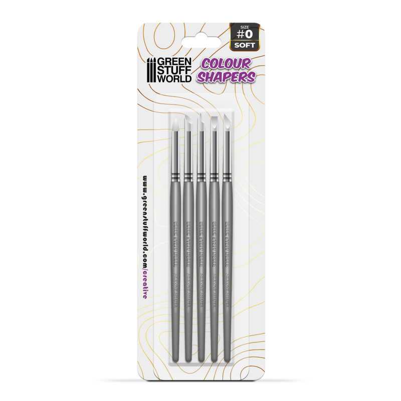 Clay Shapers - Color Shapers SIZE 0 - White Soft (Green Stuff World)