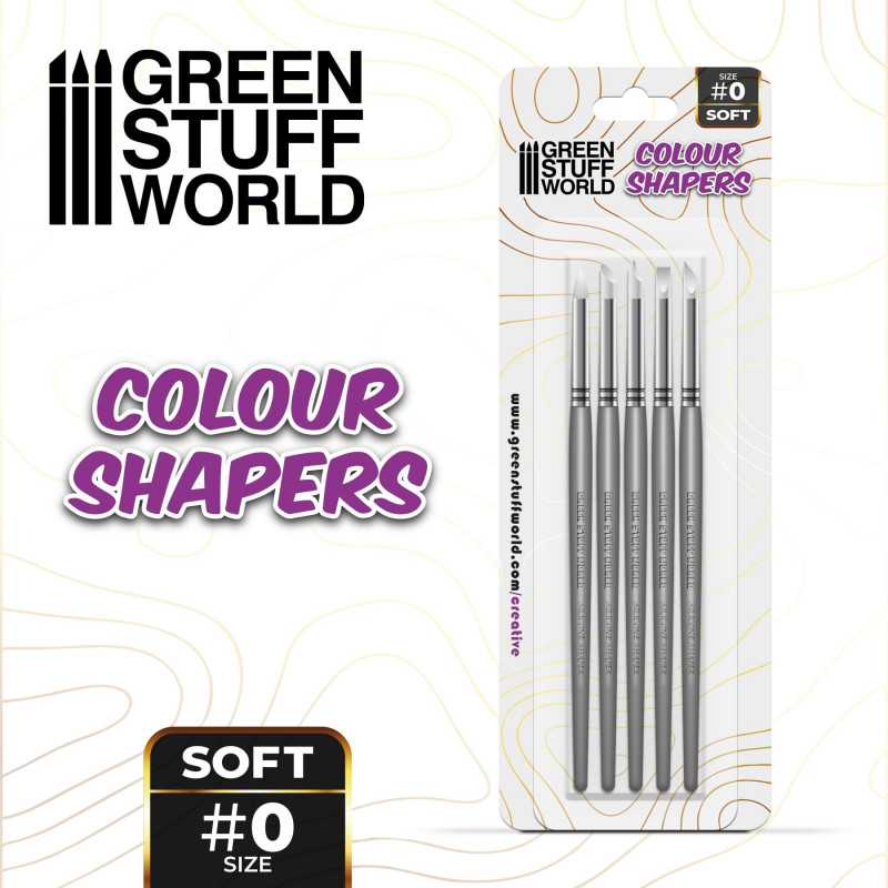 Clay Shapers - Color Shapers SIZE 0 - White Soft (Green Stuff World)