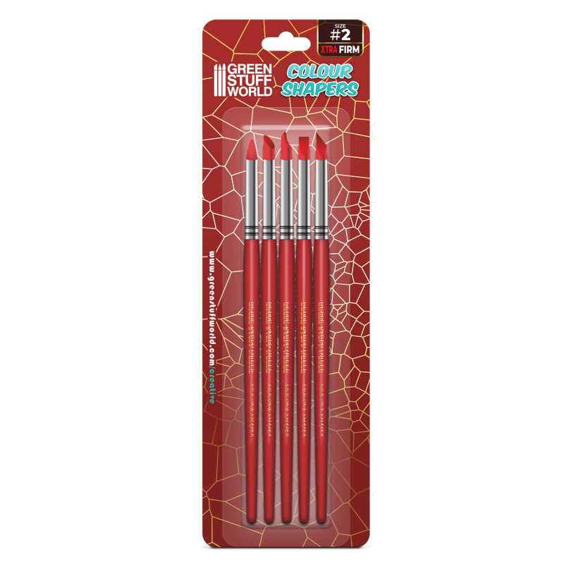 Clay Shapers - Color Shapers SIZE 2 - EXTRA FIRM (Green Stuff World)