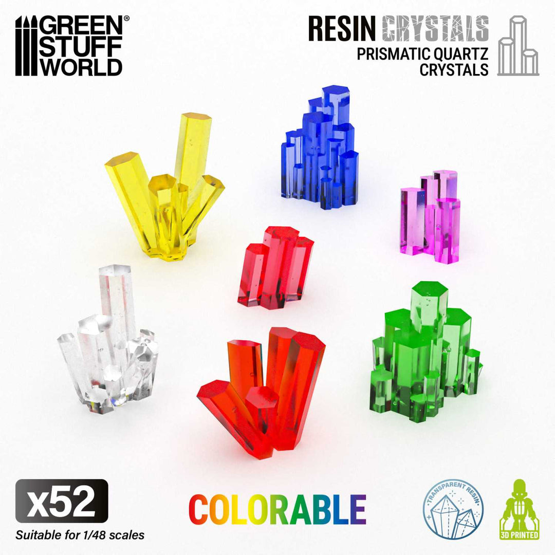 Clear Prismatic Quartz Crystals (Green Stuff World)