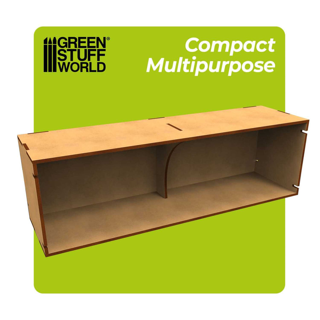 Compact multi-purpose horizontal organizer (Green Stuff World)