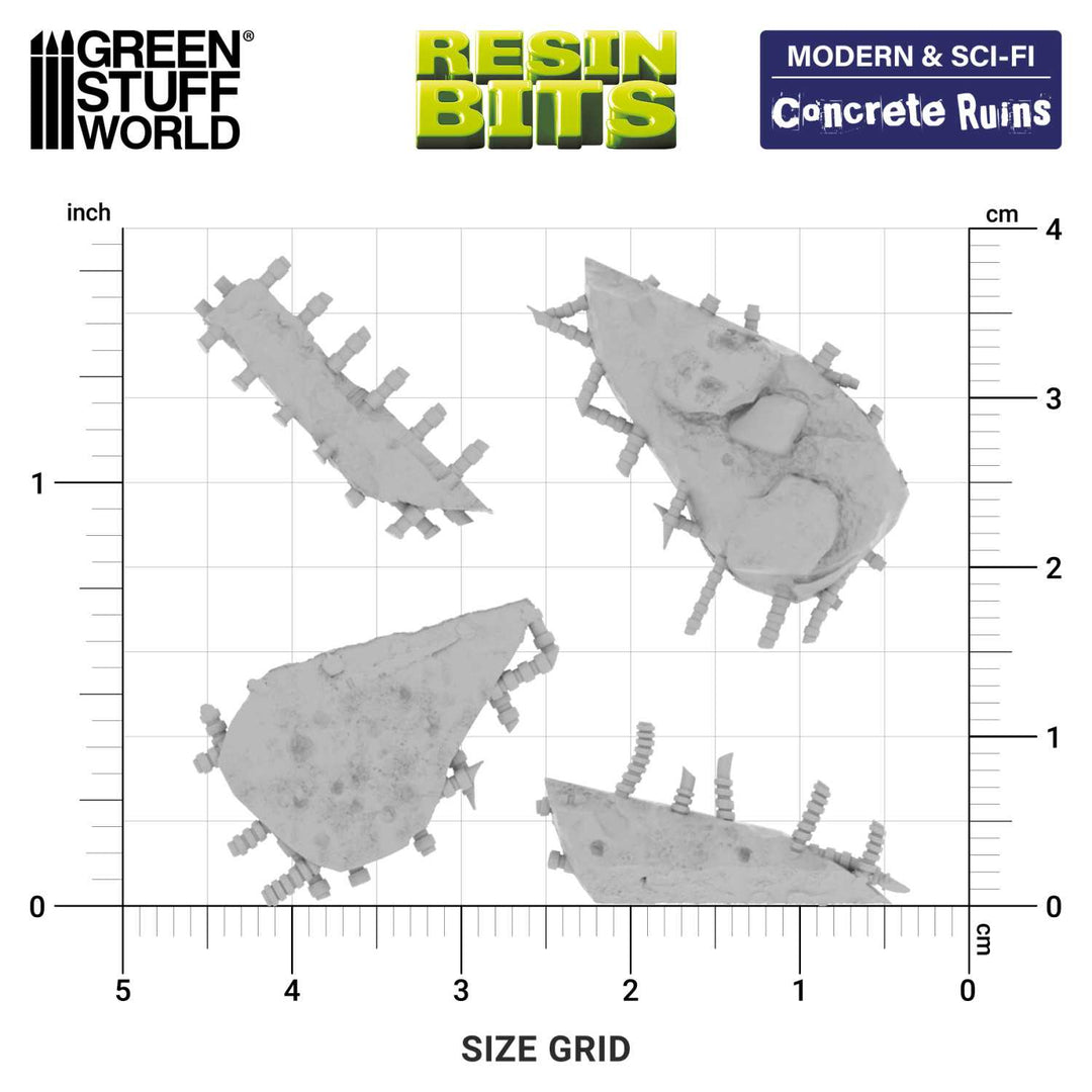 Concrete Ruins 1:48-1:35 (Green Stuff World)