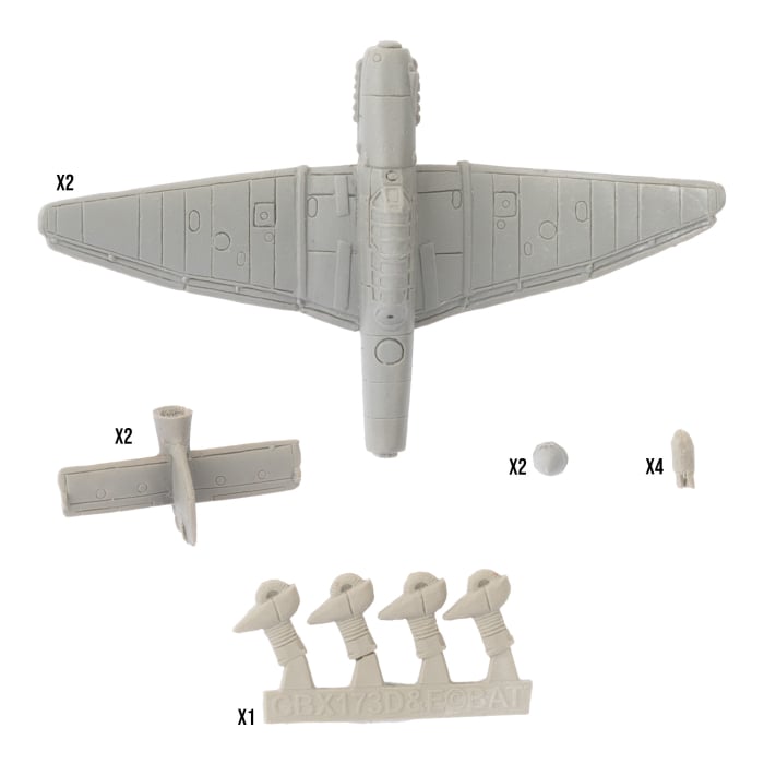 Flames of War: Ju 87 Stuka Dive Bomber Flight (GBX210)