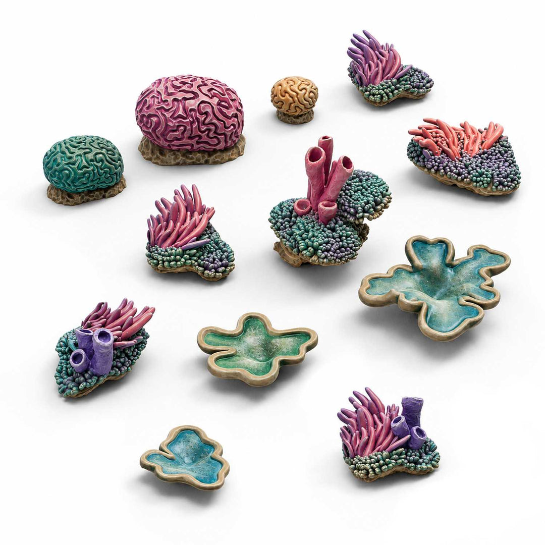 Coral Reef Plants 1:48-1:35 (Green Stuff World)