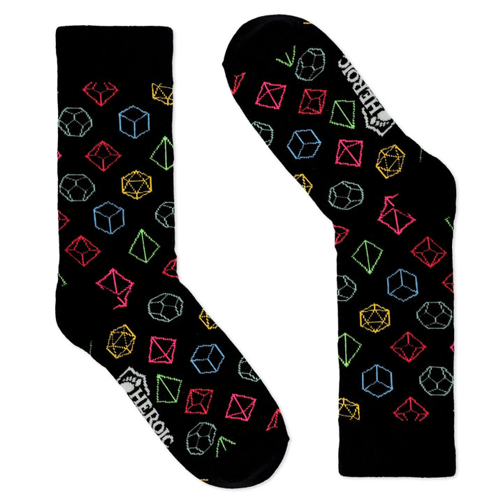 Heroic Feet: Critical Colors Socks