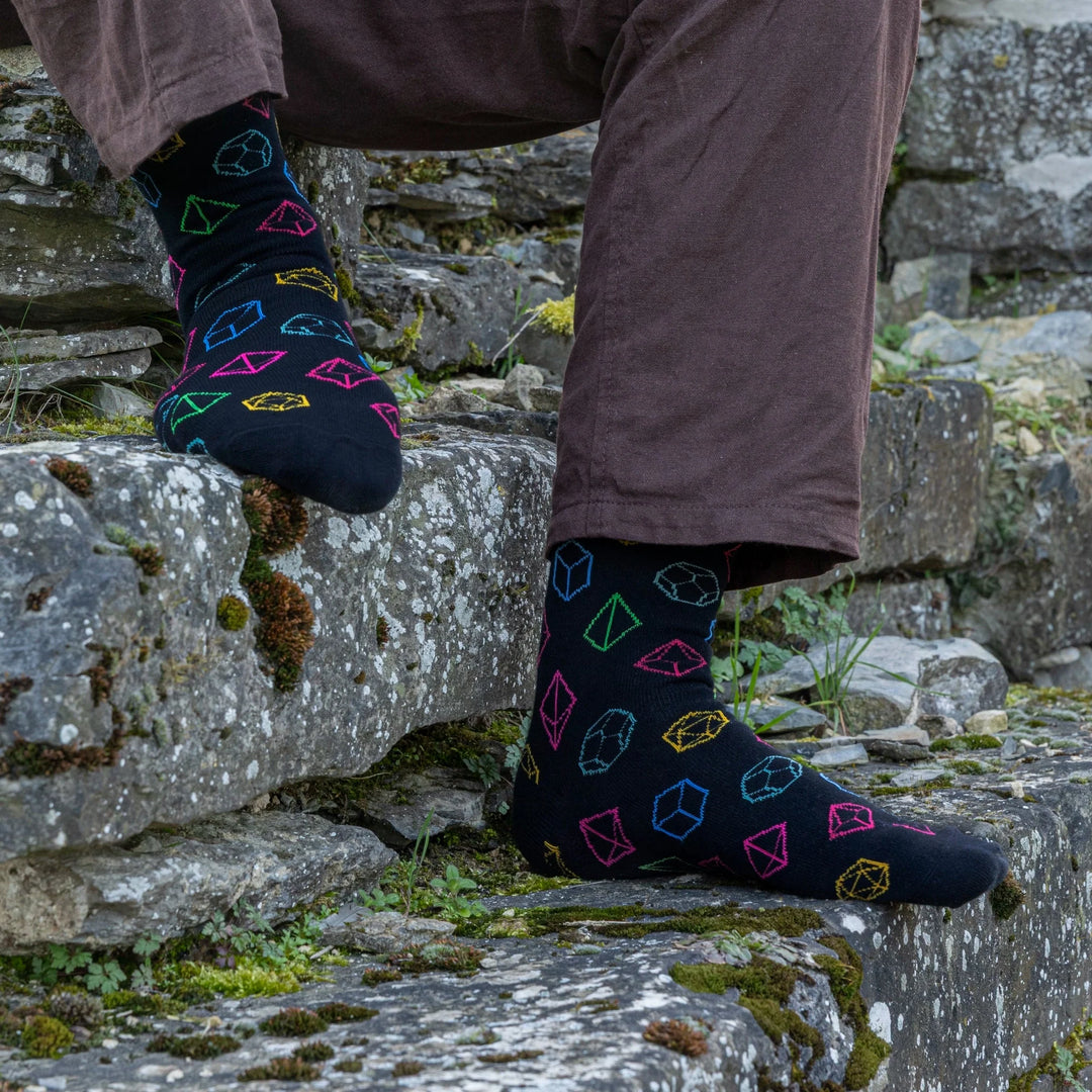 Heroic Feet: Critical Colors Socks