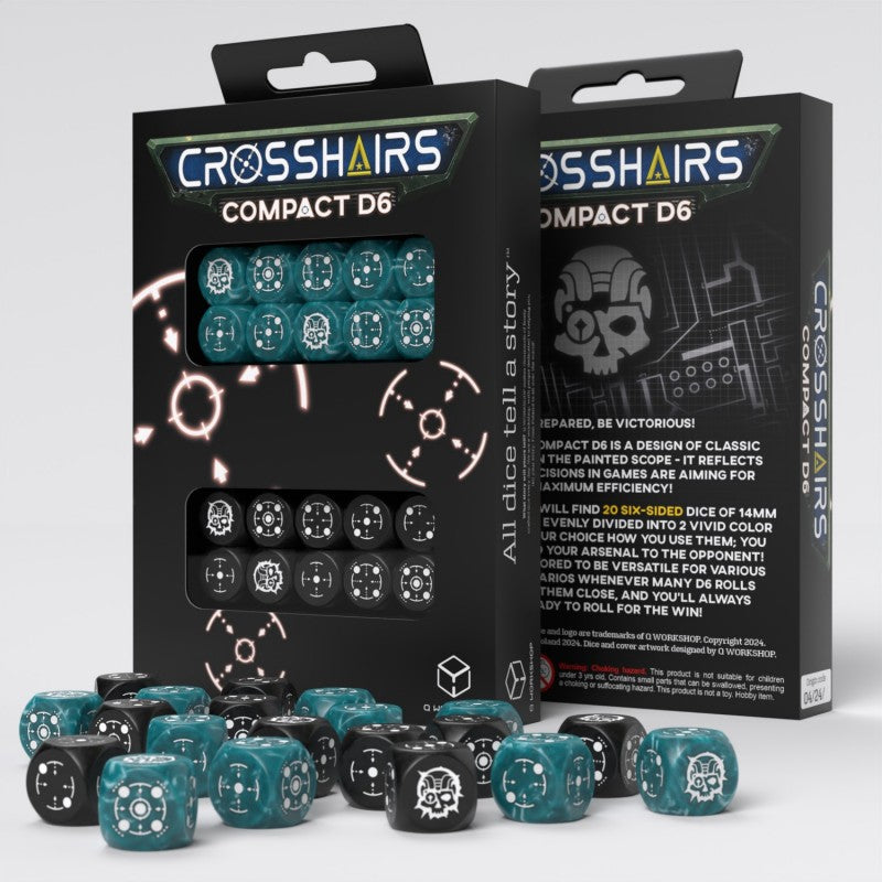 Crosshairs Compact D6: Stormy&Black (Q-Workshop) (STCA04)