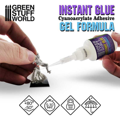 Cyanoacrylate Gel 20gr. (Green Stuff World)