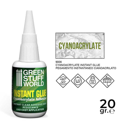 Cyanoacrylate Glue 20gr. (Green Stuff World)