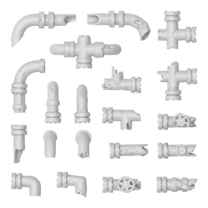 Damaged Pipes 1:48-1:35 (Green Stuff World)