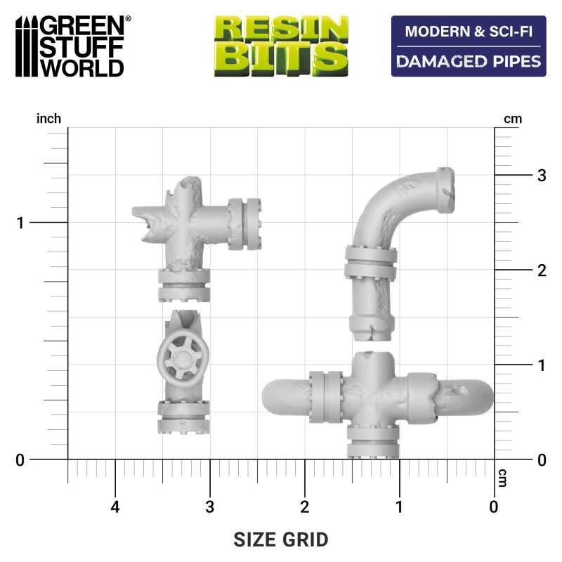 Damaged Pipes 1:48-1:35 (Green Stuff World)