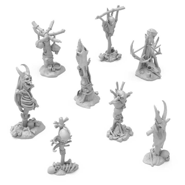 Dark Skull Totems 1:48-1:35 (Green Stuff World)