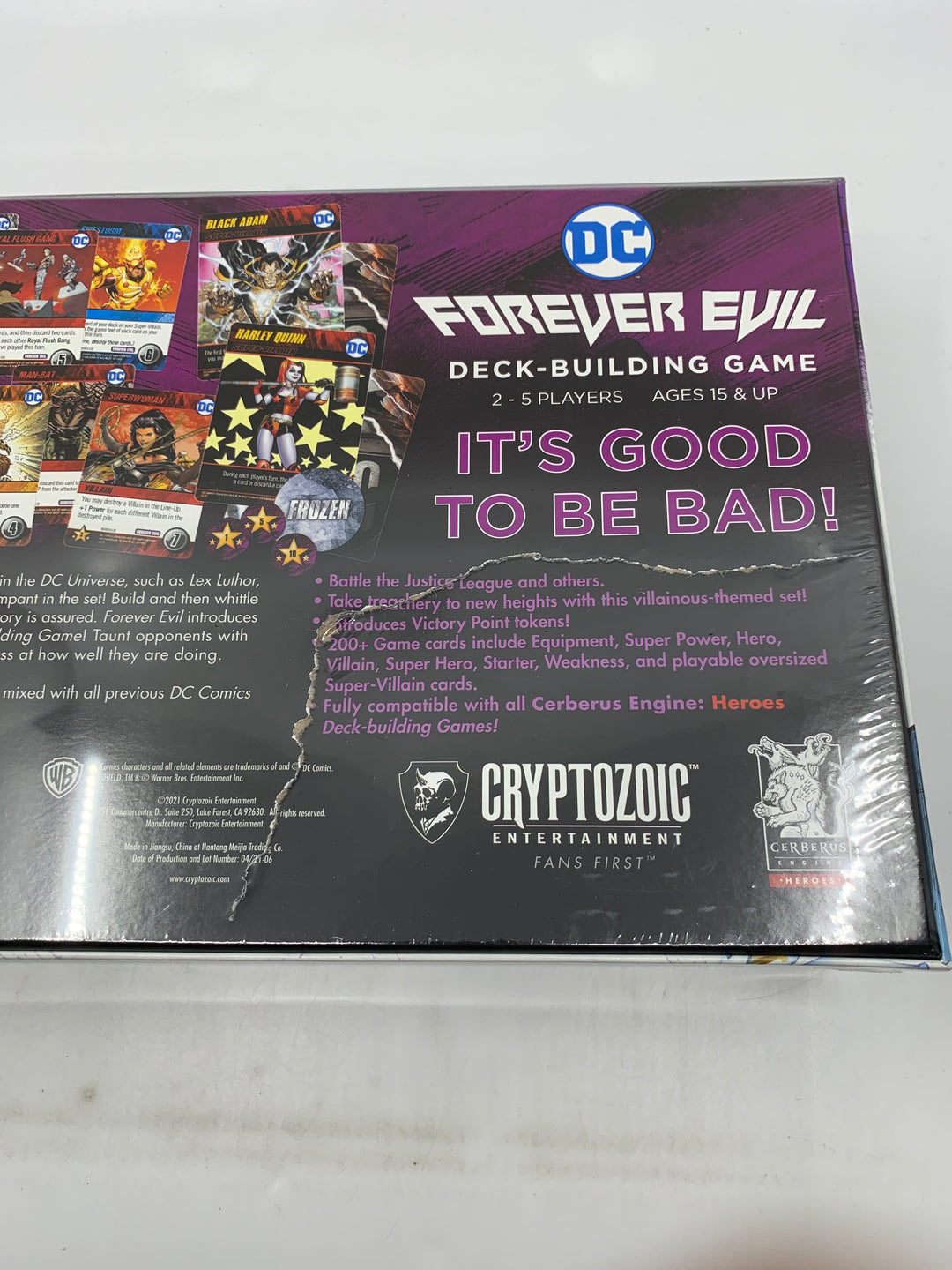 DC Deck-Building Game: Forever Evil - Transportskadet