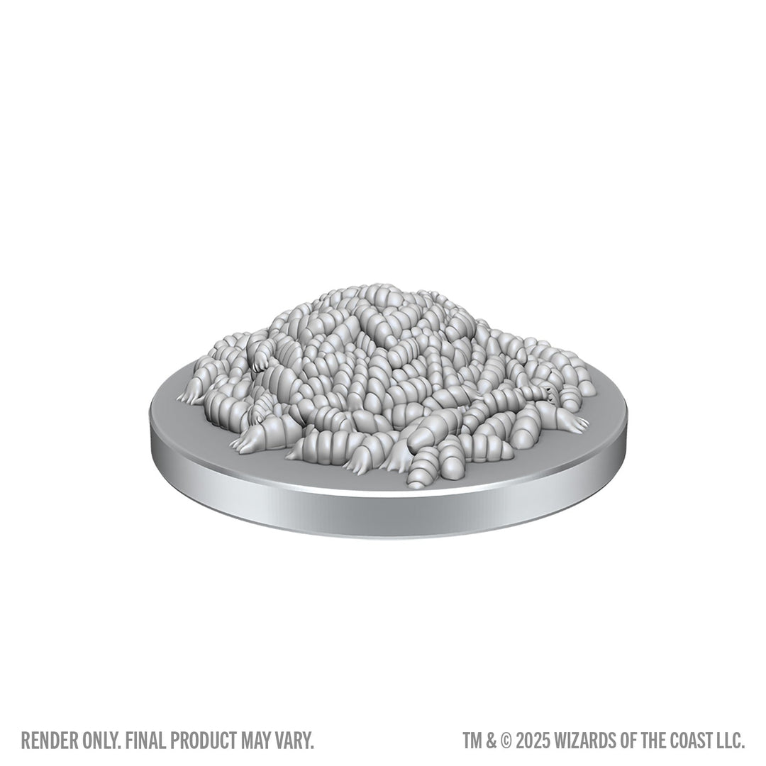 Dungeons & Dragons - Nolzur's Marvelous Miniatures: Swarm of Rot Grubs & Rot Grub Victim