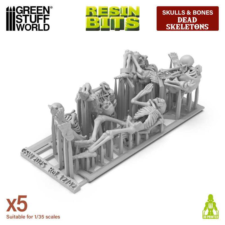 Dead Skeletons 1:35 (Green Stuff World)