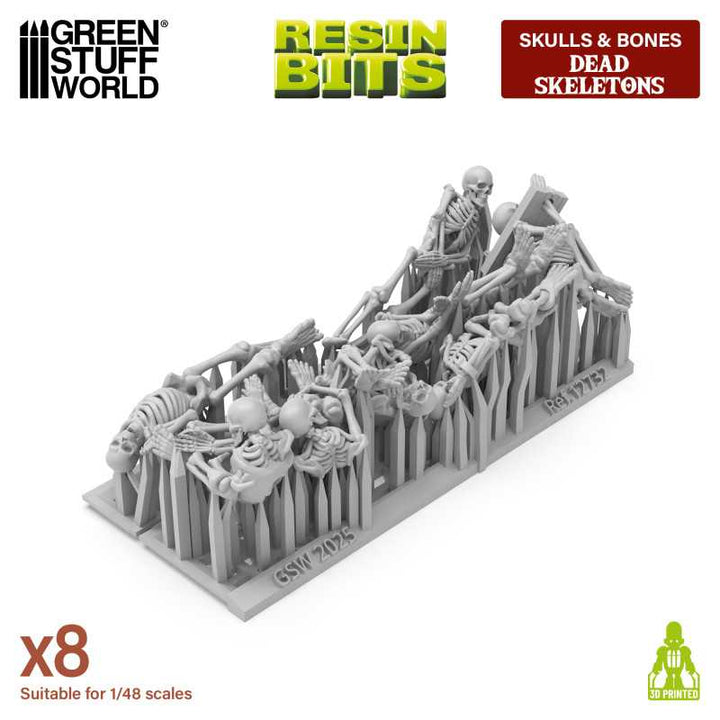 Dead Skeletons 1:48 (Green Stuff World)