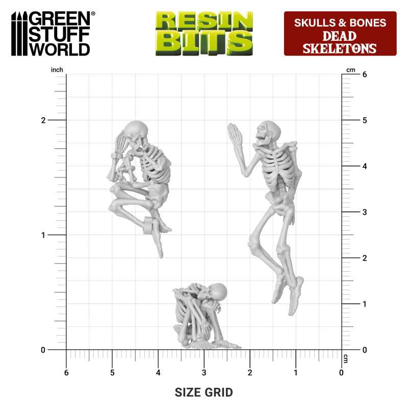 Dead Skeletons 1:48 (Green Stuff World)